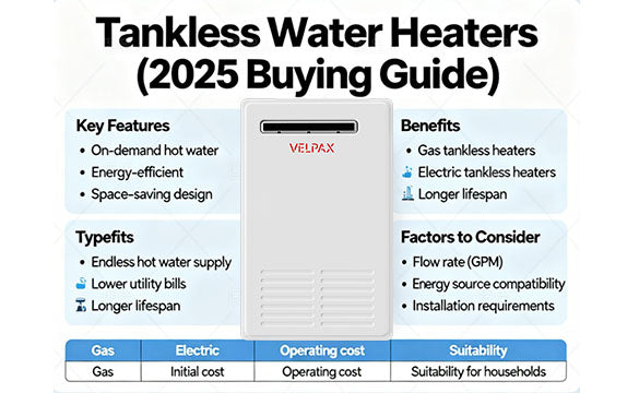 Tankless Water Heaters (2025 Buying Guide)
