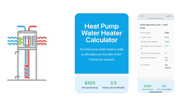 Hybrid Water Heater Savings Calculator