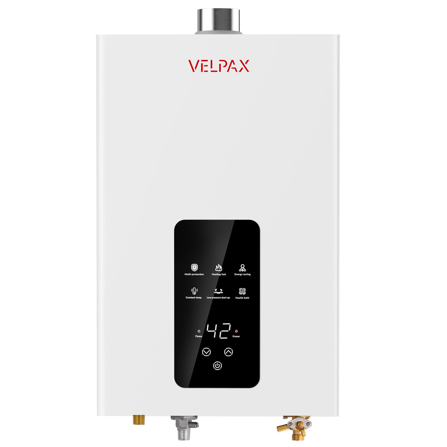 Natural Gas Tankless Water Heater, 4.21GPM 16L Indoor,Instant Hot Natural Gas Water Heater with Multi-Protection