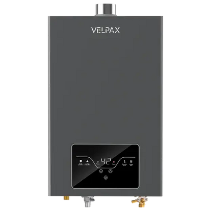 Natural Gas Tankless Water Heater, 4.21GPM 16L Indoor,Instant Hot Natural Gas Water Heater with Multi-Protection (Gray)